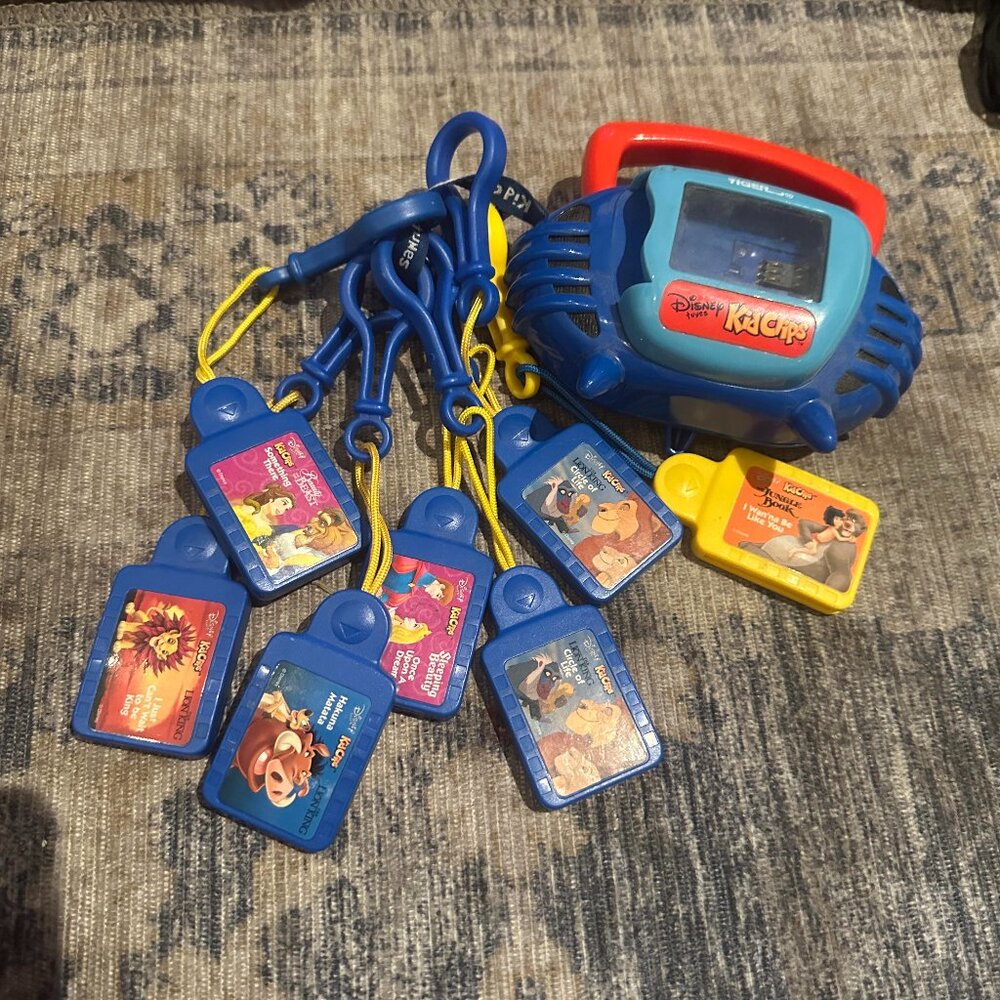 Disney Kachips Handheld Electronic Game with Character Chips